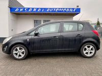 Gebraucht Opel Corsa 95 PS (69 kW) 2012 Schwarz Kleinwagen