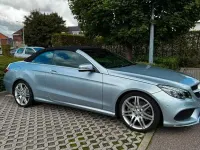 Gebraucht Mercedes E400 333 PS (244 kW) 2014 Blau Cabrio