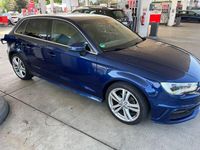 Gebraucht Audi A3 S-Line 110 PS (80 kW) 2014 Blau Limousine