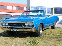 Gebraucht Chevrolet Chevelle 349 PS (256 kW) 1967 Blau Cabrio