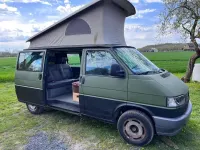 Second-hand VW T4 68 CP (50 kW) 1995 Verde Van