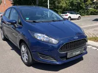 Gebraucht Ford Fiesta Trend 101 PS (74 kW) 2016 Blau Kleinwagen