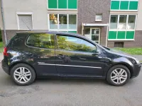 Gebraucht VW Golf V 2008 Schwarz Kleinwagen