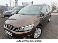 Gebraucht VW Touran Highline 150 PS (110 kW) 2017 Braun Van / Kleinbus