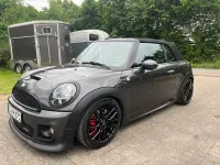 Gebraucht Mini John Cooper Works Cabriolet 211 PS (155 kW) 2012 Grau Cabrio