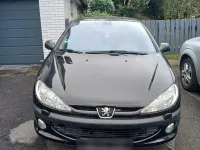 Gebraucht Peugeot 206 CC Platinum 109 PS (80 kW) 2002 Schwarz Cabrio