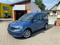 Gebraucht VW Caddy 150 PS (110 kW) 2018 Acapulcoblau metallic Van / Kleinbus