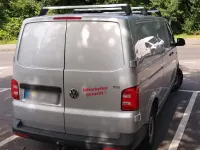 Usata VW Transporter 105 CV (77 kW) 2016 Argento Furgone