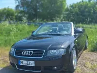 Occasion Audi A4 Cabriolet Performance 163 ch (119 kW) 2003 Noir Cabriolet