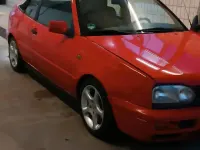 Brugt VW Golf Cabriolet 75 HK (55 kW) 1995 Rød Cabriolet