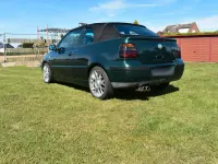 Gebraucht VW Golf Cabriolet 116 PS (85 kW) 1998 Grün Cabrio