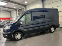 Occasion Ford Transit 105 ch (77 kW) 2019 Bleue Monospace