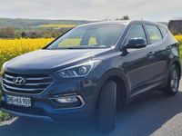 Gebraucht Hyundai Santa Fe Trend 188 PS (138 kW) 2018 Blau SUV