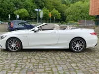Gebraucht Mercedes S63 AMG AMG 585 PS (430 kW) 2016 Weiß Cabrio