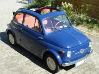 Gebraucht Fiat 500 15 PS (11 kW) 1959 Blau Kleinwagen