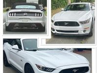 Gebraucht Ford Mustang GT 421 PS (309 kW) 2016 Weiß Cabrio