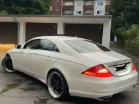 Gebraucht Mercedes CLS500 388 PS (285 kW) 2008 Weiß Coupé