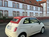 Gebraucht Fiat 500 69 PS (50 kW) 2011 Weiß Cabrio