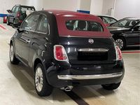 Gebraucht Fiat 500 Lounge 69 PS (50 kW) 2014 Schwarz Cabrio