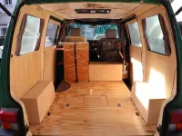 Gebraucht VW T4 110 PS (80 kW) 1994 Grün Van