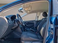 Gebraucht VW Polo LOUNGE 60 PS (44 kW) 2015 Blau Kleinwagen