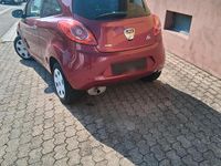 Gebraucht Ford Ka Titanium 75 PS (55 kW) 2010 Rot Kleinwagen