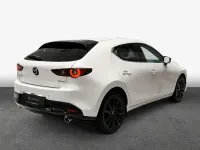 Neu Mazda 3 Homura-Line 140 PS (102 kW) 2025 Snowflake white metallic Limousine