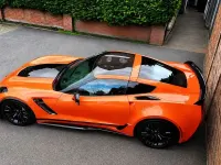 Gebraucht Corvette Z06 659 PS (484 kW) 2019 Orange Coupé