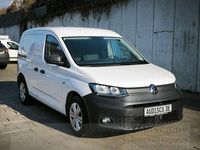 Gebraucht VW Caddy 75 PS (55 kW) 2021 Candy weiß Van / Kleinbus