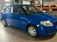 Gebraucht Skoda Fabia 60 PS (44 kW) 2009 Blau Kleinwagen