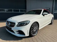 Gebraucht Mercedes C220 AMG line 194 PS (142 kW) 2022 Weiß Cabrio