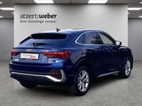 Gebraucht Audi Q3 Sportback S-Line 200 PS (147 kW) 2021 Navarrablau metallic SUV