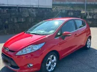 Gebraucht Ford Fiesta Trend 60 PS (44 kW) 2009 Rot Limousine