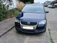 Gebraucht VW Touran United 145 PS (106 kW) 2008 Blau Van / Kleinbus