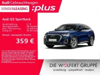 Gebraucht Audi Q3 Sportback S-Line 150 PS (110 kW) 2025 Navarrablau metallic SUV