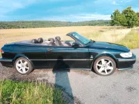 Gebraucht Saab 9-3 Cabriolet 211 PS (155 kW) 2001 Schwarz Cabrio