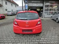 Gebraucht Opel Corsa Basis 60 PS (44 kW) 2009 Magma rot (b) Kleinwagen