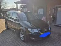 Gebraucht VW Touran Conceptline 140 PS (102 kW) 2007 Schwarz Van / Kleinbus
