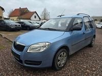 Gebraucht Skoda Roomster 69 PS (50 kW) 2008 Blau Van / Kleinbus