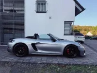 Usata Porsche 718 Boxster 400 CV (294 kW) 2021 Argento Cabrio