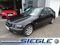 Gebraucht BMW 316 Compact Advantage 116 PS (85 kW) 2003 Schwarz Kleinwagen