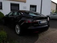 Usado Tesla Model S 350 kW (476 CV) 2019 Negro Utilitario