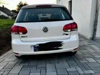 Gebraucht VW Golf VI 75 PS (55 kW) 2009 Weiß Kleinwagen