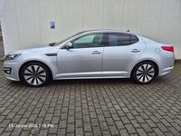 Gebraucht Kia Optima Spirit 136 PS (100 kW) 2012 Brilliantsilber met. Limousine