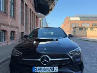 Gebraucht Mercedes C220 AMG line 200 PS (147 kW) 2022 Schwarz Kombi
