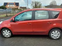 Usata Nissan Note 90 CV (66 kW) 2008 Rosso Utilitaria