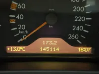 Gebraucht Mercedes E320 224 PS (164 kW) 1997 Weiß Limousine