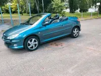 Gebraucht Peugeot 206 CC Platinum 109 PS (80 kW) 2005 Blau Cabrio