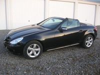 Gebraucht Mercedes SLK200 163 PS (119 kW) 2004 Obsidianschwarz  metalliclack Cabrio