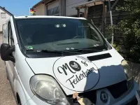 Gebraucht Renault Trafic 90 PS (66 kW) 2008 Weiß Van / Kleinbus